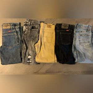 Boys Jeans, different brands